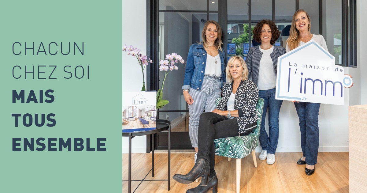 l'équipe de la maison de l'immo agence immobilière à Thonon